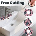 thumbnail image 3 of Sikiie Rose Flowers Splash Guard for Sink Faucet-1 PC Super Absorbent Fast Drying Mat Sink Gadgets-Splash Guard for Kitchen, Sink Mat, 3 of 7