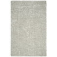 thumbnail image 6 of SAFAVIEH Toronto Deasun Solid Polyester Shag Area Rug, Light Grey, 6' x 9', 6 of 11