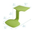 thumbnail image 3 of ECR4Kids The Surf Portable Activity Lap Desk, Classroom Essentials, Grassy Green, 10-Pack, 3 of 10
