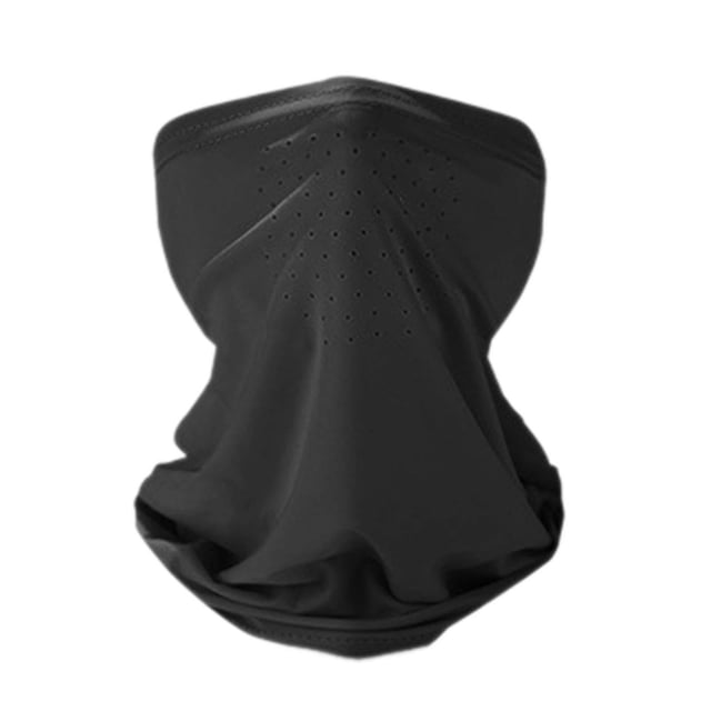 Mascarilla facial Strade Fareast Limited Protección solar Enfriamiento Cuello Polaina para hombres y mujeres Negro