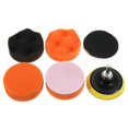thumbnail image 3 of 7pcs Polish Wax Foam Sponge Pad With Drill Adapter, 3 of 5