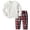 Baby_set204-Red, variant on xaweyi Toddler Baby Girl Fall Outfits Blessed Letter Print Long Sleeve Sweatshirt Tops Camouflage Pants Clothes Set,Sizes 12-18 Months