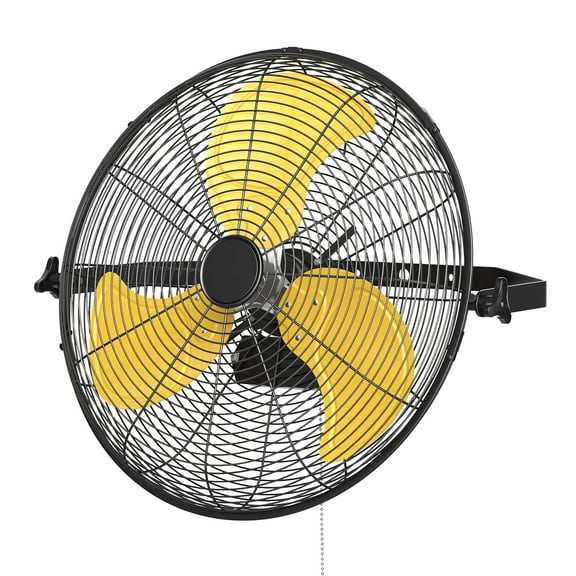 20" Outdoor Wall Mount Fans, 3-Speed Waterproof Professional Outdoor Fan, for Commercial and Garage, UL Listed