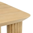 thumbnail image 3 of !nspire Mid-Century Modern Solid Wood 71" Bench - Natural, 3 of 6