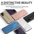 thumbnail image 5 of TECH CIRCLE Phone Case for Samsung Galaxy S26 PC+PU Leather Case Luxury Mirror Slim Electroplate Flip Stand 360 Full Body Shockproof Protective Flip Folio Cover,A, 5 of 7