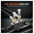 thumbnail image 2 of Hydraulic Top Link Cat.1-1, 11 Inch Hydraulic Cylinder with Hoses & Check Valve - 3.5T Push/2.3T Pull Force, Tractor Attachment for Cat 1 Tractors, 2 of 6