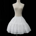 thumbnail image 4 of Falda de tutú Crinolina de alforfón Zulema blanco, 4 of 8