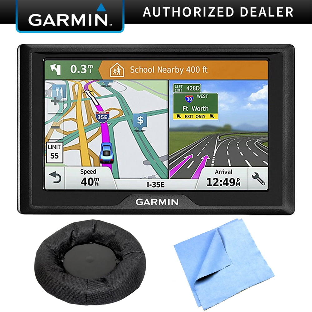 Garmin Drive 61 LM GPS Navigator with Driver Alerts USA (010016790B) with Universal GPS
