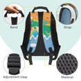 thumbnail image 4 of Yuyamidu Cute Dinosaur School Bags for Boys Girls Book Bags Ages 6-8 Lightweight Junior High Teenagers School Bags with Side Pockets, 4 of 7