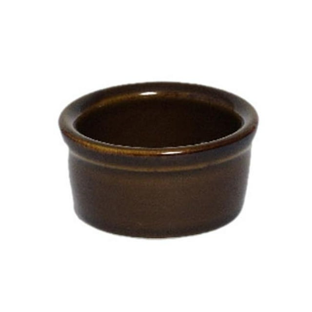 Tuxton China BAX-025 2,5 oz Ramequin - Caramel - 4 Douzaines