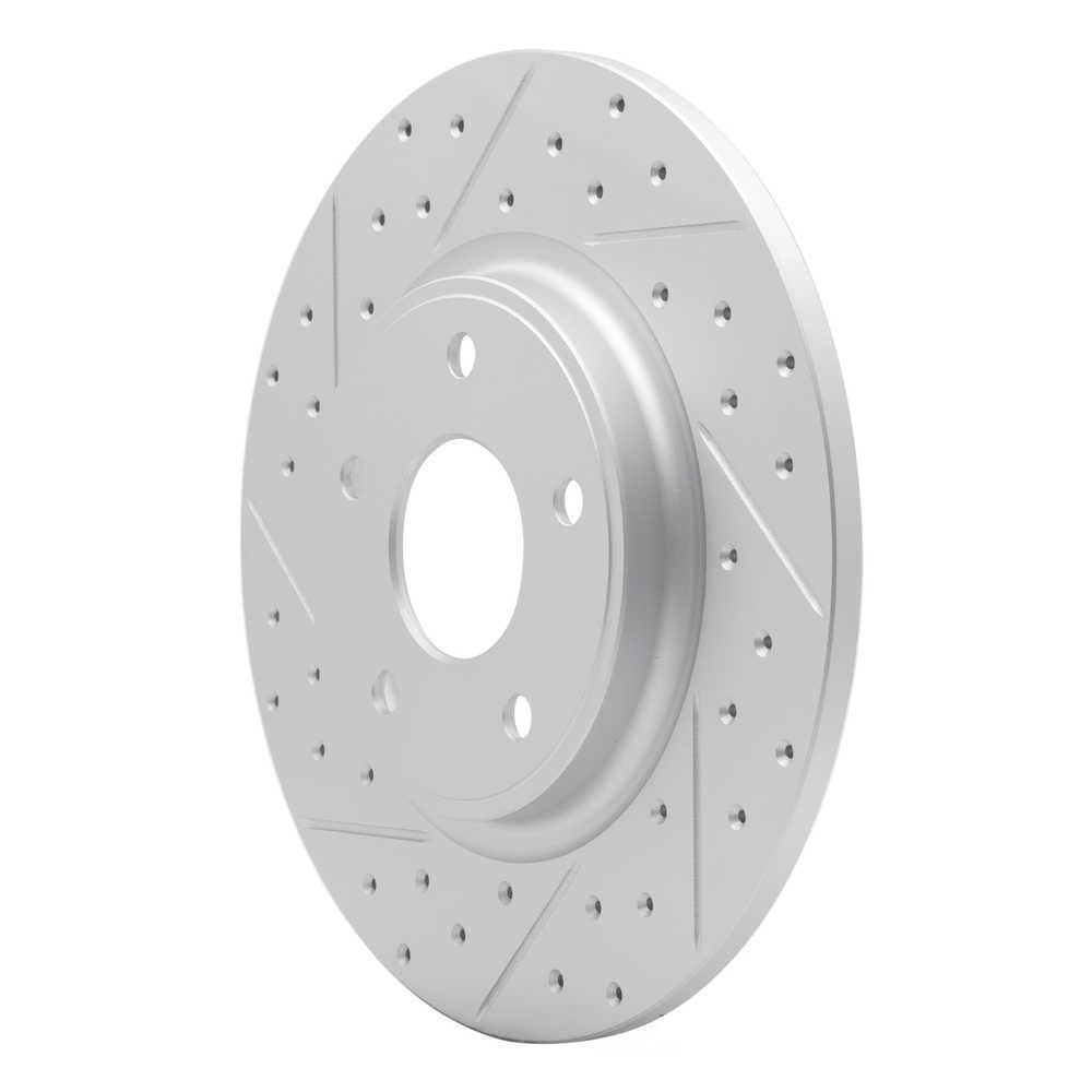 Dynamic Friction Company 830-40113L DFC Geoperformance Rotor - Drilled and Slotted