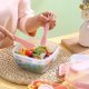 thumbnail image 1 of Recipiente para almuerzo para ensaladas, ensaladeras con 3 compartimentos, recipiente para aderezos para ensaladas de doble capa para aderezos para ensaladas,hombres,mujeres para cafetería y oficina, 1 of 5