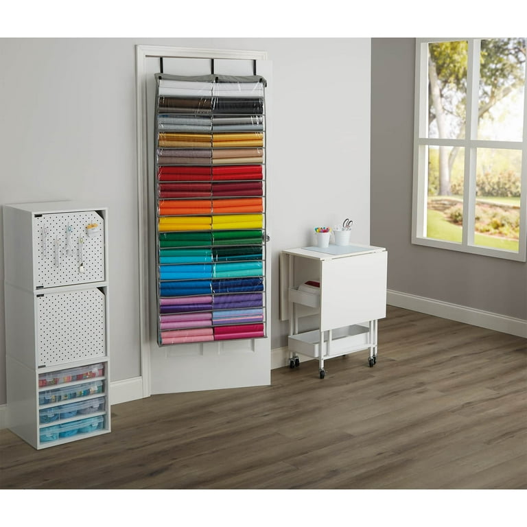 6 Pack: Over the Door Vinyl Organizer by Simply Tidy™ 