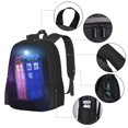 thumbnail image 3 of Doctor Who Backpack, Casual Laptop Backpack for College School, Back To School Gift for Men & Women, Unisex Computer Bag, Fits 15 Inch Notebook, 3 of 9