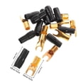 thumbnail image 2 of BESTYASH 10Pcs Precision UT Terminal Fork Spade Wire Connectors For Motorcycle Audio Equipment, 2 of 7