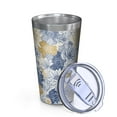thumbnail image 2 of 16oz Tumblers Pioneer Flower Stainless Steel Vacuum Insulated Double Wall Travel Tumbler Cups Mug with Lid and Straw,Cleaning Brush for Coffee,Tea, 2 of 4