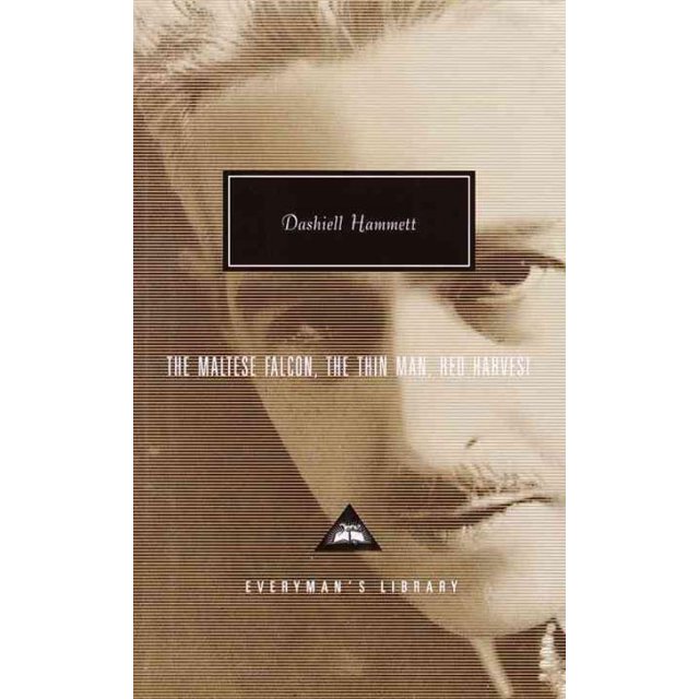 Faucon Maltais, l'Homme Mince, Récolte Rouge, Couverture Rigide Dashiell Hammett