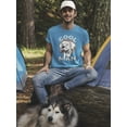 thumbnail image 2 of Cool Dog, Man T-Shirt Men -Image by Shutterstock, Male Small, 2 of 4