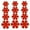 Red, variant on Homelife 12Pcs Felt Pad Pan Protectors for Stacking Non-Slip Pot Splitters Stackable Plate Liners Anti-Scratch Cookware Utensils Tool for Pots Dishes