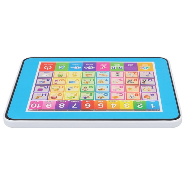 Máquina De Aprendizaje De Inglés Para Niños, Material Plástico 6 Funciones Educativas Contenido Rico Tableta De Juguete Inteligente Fácil De Operar Para El Hogar