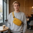 thumbnail image 7 of Deeceymbur Chest Bag Shoulder Body Pack Unisex Casual Waist Pouch for Outdoor Sports Phone Holder, 7 of 7