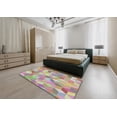 thumbnail image 5 of Ahgly Company Machine Washable Indoor Rectangle Transitional Sage Green Area Rugs, 8' x 10', 5 of 7