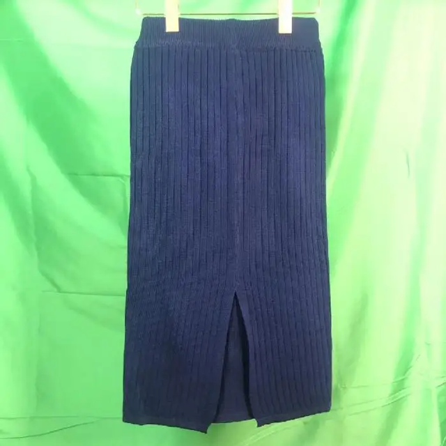 Falda de punto de cintura alta para otoño/invierno, falda ajustada de seda de algodón de longitud media con abertura lateral para mujer, corte holgado de moda para mujer