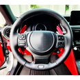 thumbnail image 6 of Gloss Red Finish Larger Paddle Shifter Extensions For Lexus IS250 IS300 IS350 RC300 RC350 NX200t NX300 CT200h, etc, 6 of 9