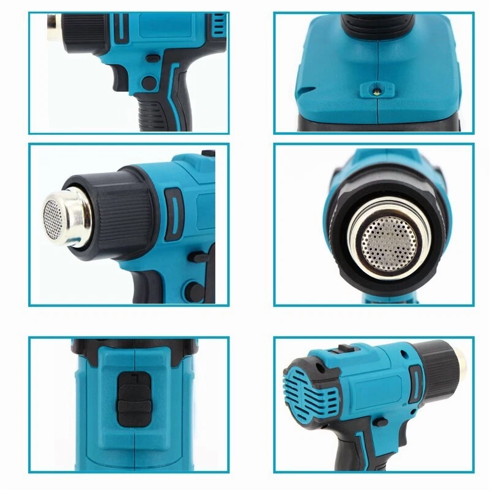 Cordless Electric Heat Gun Welding Gun Hot Air Gun for Makita 18V Battery