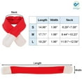 thumbnail image 4 of Deago 2 Pieces Christmas Pet Dog Santa Hat Pet Santa Scarf for Christmas Pet Dogs Cats Dressing Up Supplies (Red, M), 4 of 9