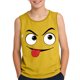thumbnail image 1 of Camisola de Niños Pequeños 3-15 Años sin Mangas Gradiente Impresión Tela Suave para el Uso Casual Y Ocasiones Especiales, 1 of 8