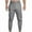 98#Gray, variant on Work Trousers for Men Solid Color Utility Safety Elastic Waist Workwear With Multi Pockets Durable Loose Fit Cargo Pants Straight Easy-Care Work Pants