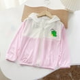 thumbnail image 5 of Kids Long Sleeve Hoodie Jacket Girls Sun Protection Dinosaur Lightweight Coat Boys Summer Cute Street Wear 9-10 Y, 5 of 5