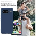 thumbnail image 3 of KOMI Silicone Case for Google Pixel 8 5G, Shockproof, DustProof - Dark Blue, 3 of 5