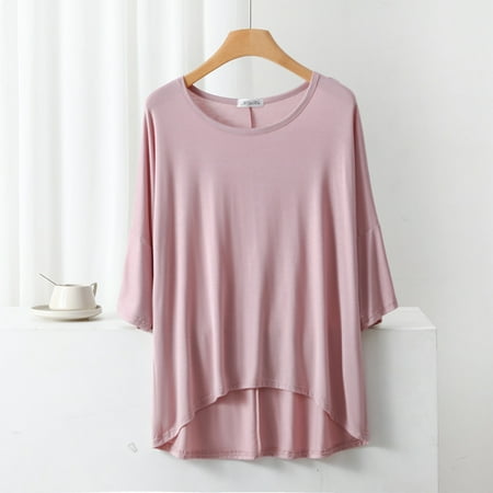 Cute Summer Tops for Women Trendy Womens Short Sleeve Tops TShirts Long Solid Tank Tops Tops Items Ordered by Me