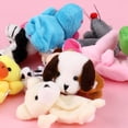 thumbnail image 4 of LEORX 10pcs Cartoon Animal Finger Puppets Dolls Props Toys (Random Pattern), 4 of 8