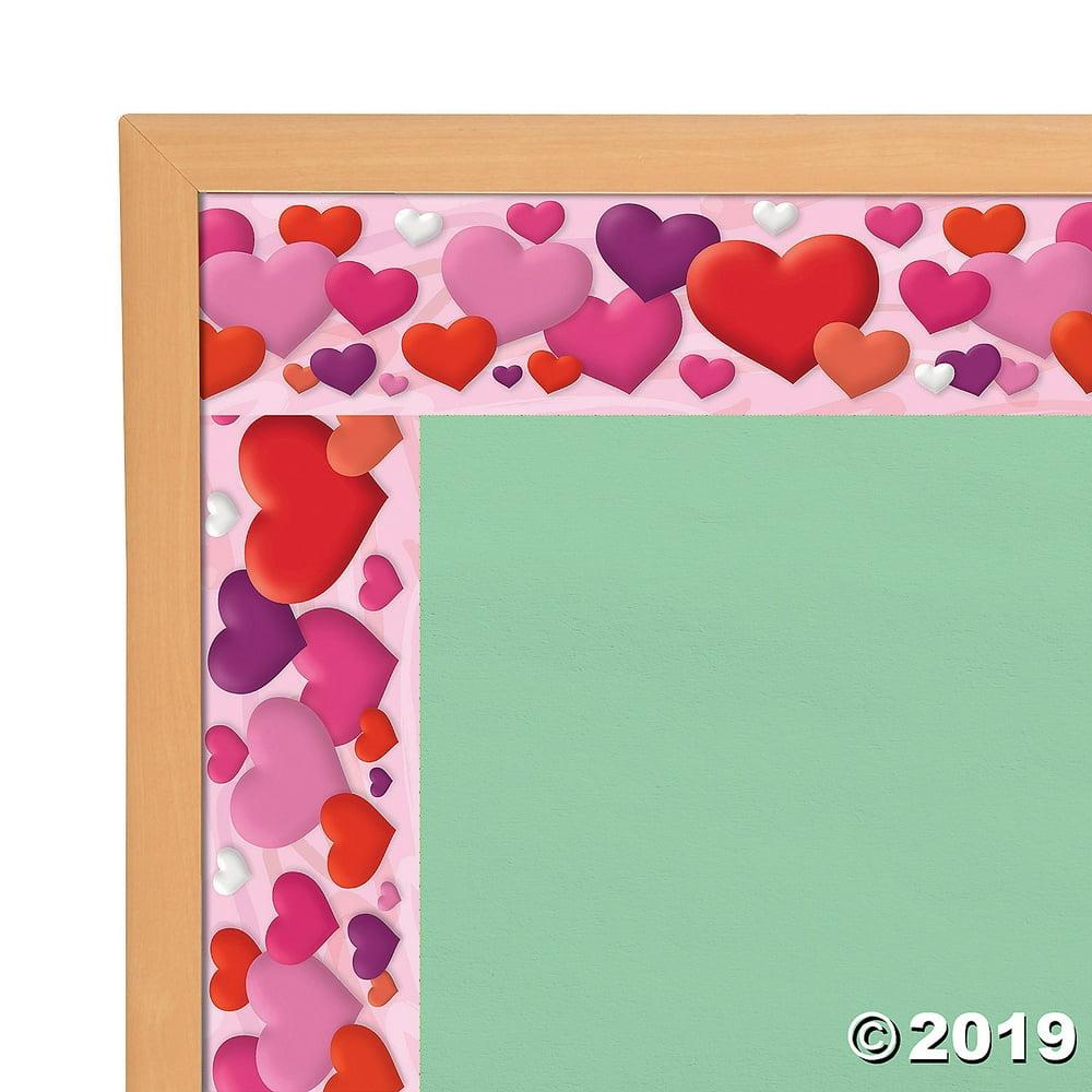 Bolder Borders® Hearts Bulletin Board Borders
