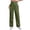 Army Green |#2, variant on Kopltyrfg Womens Casual Cargo Pants High Waisted Wide Leg Trousers Palazzo Y2k Streetwear Pants for Women with Pockets (Gray,2XL)