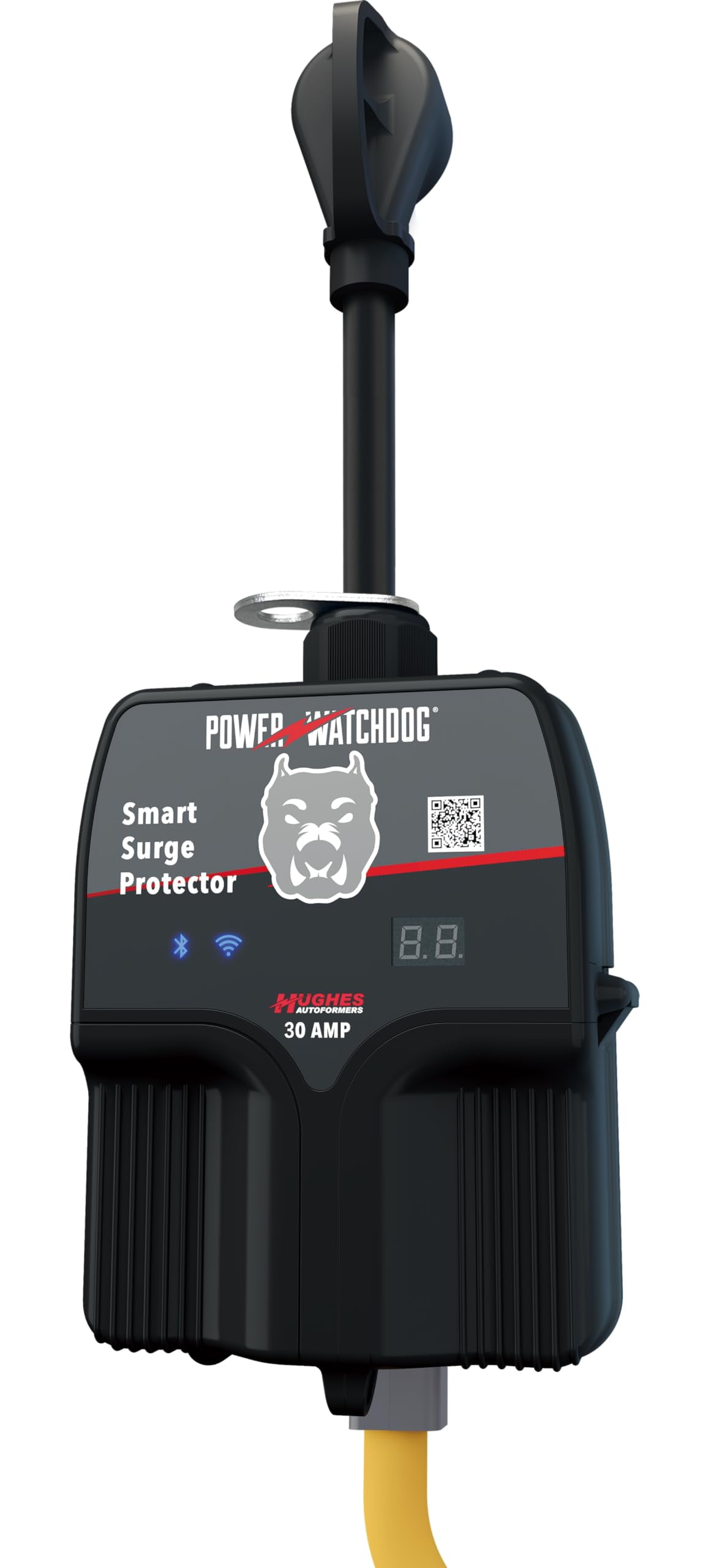 Power Watchdog Hughes, PWD30W, 30 Amp Spike Portable Surge Protector WiFi Control