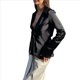 thumbnail image 2 of Camisas de Satén con Lazo Frontal para Mujer, Blusas de Seda con Escote en V Profundo para Discoteca, Blusa de Larga Y2K para Salir Negro M, 2 of 7