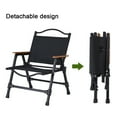 thumbnail image 2 of Detachable Folding Chair Portable Camping Chair Lightweight Lawn Chair with, 2 of 8