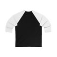 thumbnail image 2 of Effete Feline Claw Marks Scratch Unisex 3\4 Sleeve Baseball Tee, 2 of 2