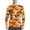 Orange, variant on WTOBBY Camouflage Print Sun Protective Hoodie for Men, Long Sleeve SPF/UV Shirt with Lightweight Fabric, Ideal for Summer Sports and Casual Outdoor Wear ,Army Green L
