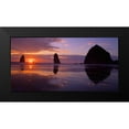 thumbnail image 2 of Leahy, Ike 18x11 Black Modern Framed Museum Art Print Titled - Cannon Beach II, 2 of 5