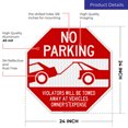 thumbnail image 3 of No Parking Sign, Violators Will be Towed,, 3 of 8