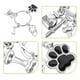 thumbnail image 5 of 2 uds llavero veterinario llavero de médico de mascota llavero de anillo de enfermeras llavero médico llaveros de perro recuerdos para amantes de los perros, 5 of 6
