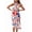 Color Flower, variant on Women's Chiffon Floral Sheer Sarong High Slit Coverups Print Wraps Swimsuit for Beach Leopard Lily One size