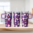 thumbnail image 2 of 20OZ Unicorn Themed Tumbler with Handle Insulated Mug for Hot Cold Beverages Great Presents for Women Unicorn Fans Perfect for Birthday Christmas and Concert Nights, 2 of 6