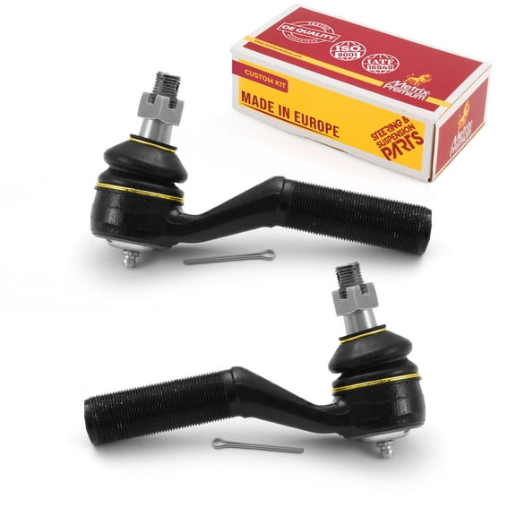 Metrix Premium Chassis Parts - Front Left & Right Outer Tie Rod End Kit Fits 21-23 Ford E-350 Super Duty, 21-23 E-450 Super Duty, 10-14 Econoline Van (Mexico), ES800402, ES800401, Made in Europe