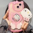 thumbnail image 3 of Sanrio-funda transparente de Hello Kitty para iPhone, carcasa a prueba de golpes con dibujos animados para modelos 14, 13, 11, 12 Pro Max, X, XS, XR, 7, 8 Plus, Y2K, 3 of 5